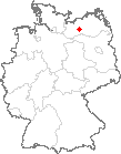Karte Groß Niendorf bei Parchim